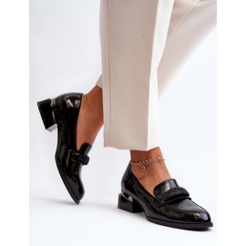 Vinceza Dampatentskor med låg klack, svart Marilni 2