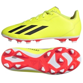 Adidas X Crazyfast Club FxG IF0717 skor gul 1