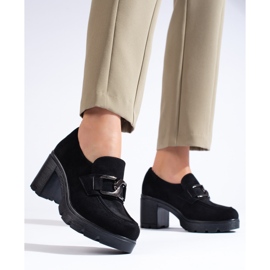 W. Potocki Mocka svarta höga klackar Potocki 1