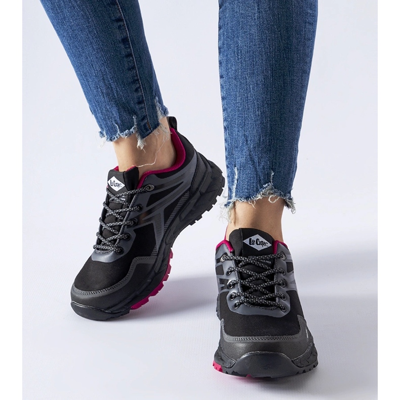 Svarta Lee Cooper LCJ-22-01-1370L sneakers 2