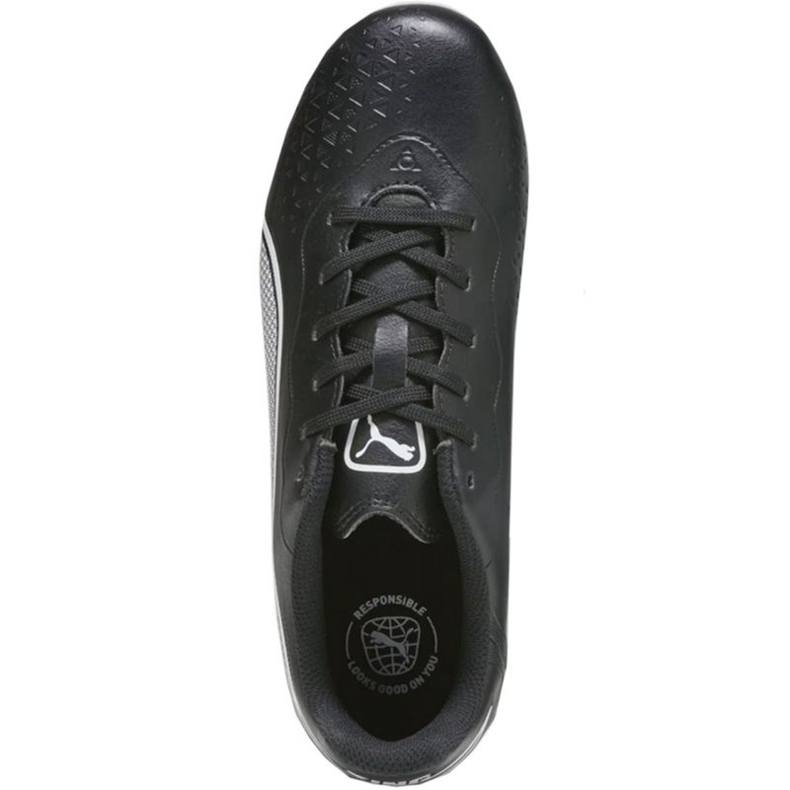 Puma King Match FG/AG Jr 107573 01 fotbollsskor svart 1