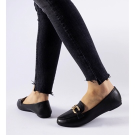 Svarta mockasiner med Sovera-spänne 1