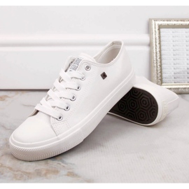 Vita sneakers, ekoläder Big Star V274869 1