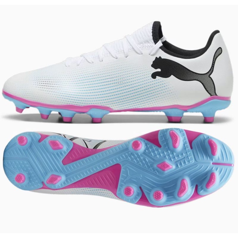 Puma Future 7 Play FG/AG M 107723 01 skor vit 1