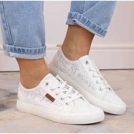 Big Star vita spets sneakers W274925 1