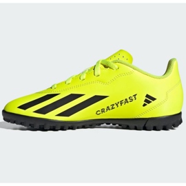 Adidas X Crazyfast Club Tf Jr IF0707 skor gul 1