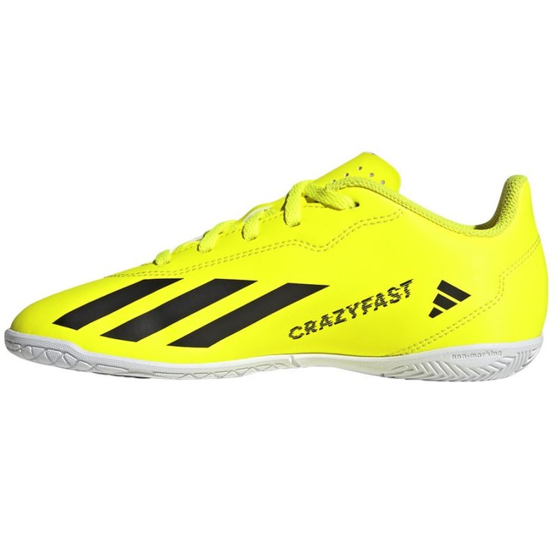 Adidas X Crazyfast Club In Jr IF0710 skor gul 1