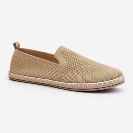 Beige Harmonie Slip-On Espadrilles för kvinnor 1