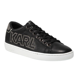 Karl Lagerfeld Karl Lagefeld Kupsole Ii Karl Mikrostud Logo W KL61221 skor svart 1