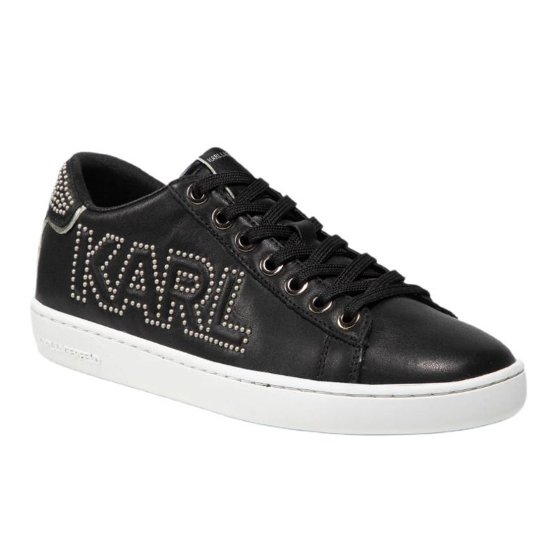 Karl Lagerfeld Karl Lagefeld Kupsole Ii Karl Mikrostud Logo W KL61221 skor svart 1
