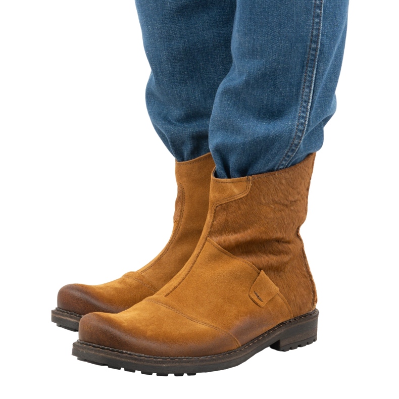 Olivier Läder herrstövlar 553KZ röda brun 3