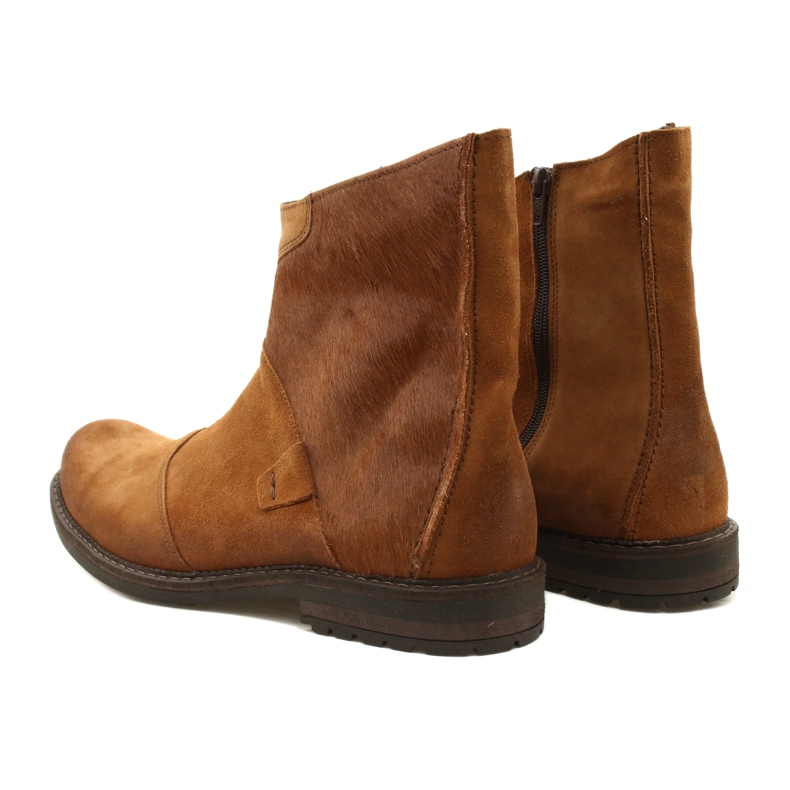 Olivier Läder herrstövlar 553KZ röda brun 7