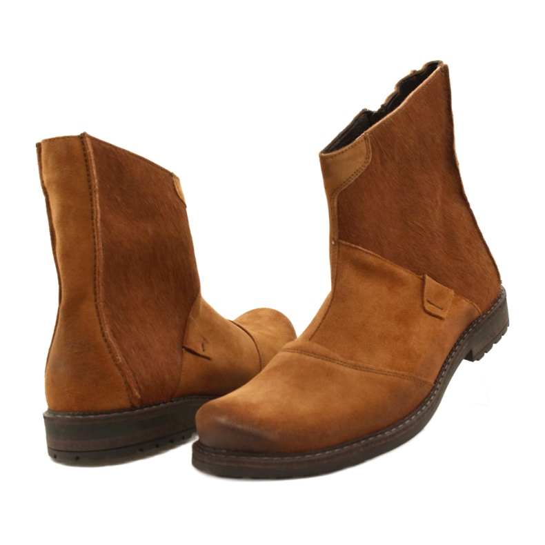 Olivier Läder herrstövlar 553KZ röda brun 6