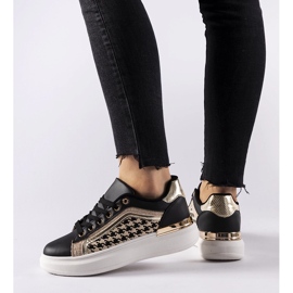 Briercliff svarta glitter sneakers 1