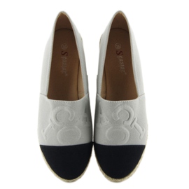 Esapdryles med präglade bokstäver T267 Grå svart 2