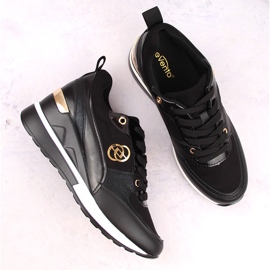 Svarta kilskor dam eVento 21PB35-4001 2