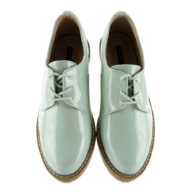 Loafers med läderinredning 7153 Blå 2