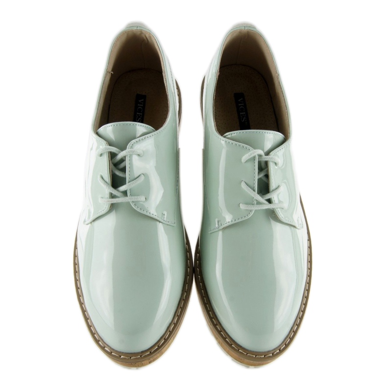 Loafers med läderinredning 7153 Blå 2