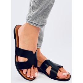 Seastar Palfre Svarta flipflops för kvinnor 1