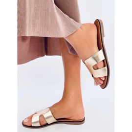 Seastar Palfre Gold flipflops för kvinnor gyllene 2