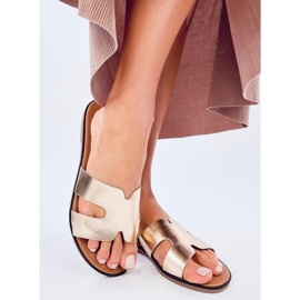 Seastar Palfre Gold flipflops för kvinnor gyllene 1