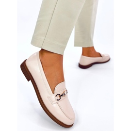 Gracess Beige nallemockasiner 2