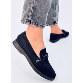 Lucena Svarta genombrutna mockasiner 2