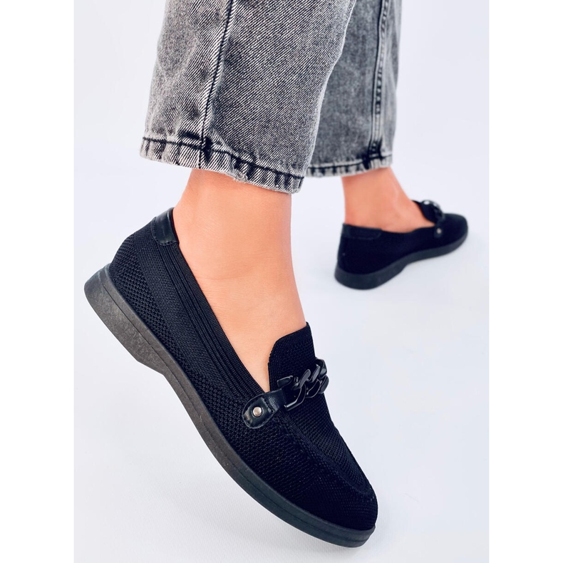 Lucena Svarta genombrutna mockasiner 2