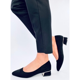 Marani Black lågklackade pumps svart 2
