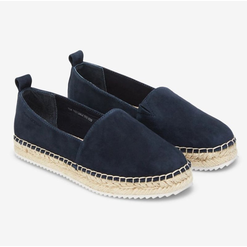 Marc O'Polo espadrilleskor W 10415613802305 890 blå 1