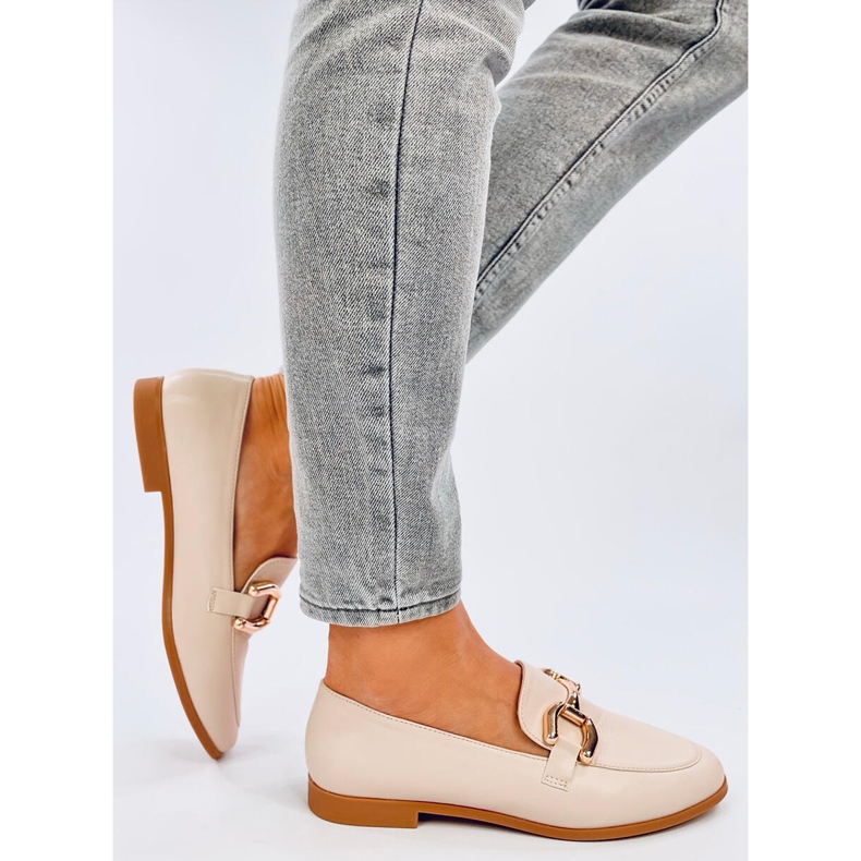Tulip Apricot loafers för kvinnor beige 2