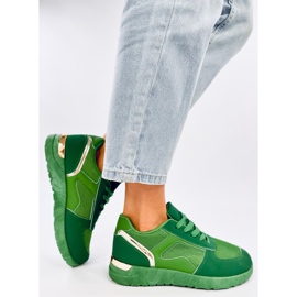 Doleh Green lätta sneakers för kvinnor grön 2
