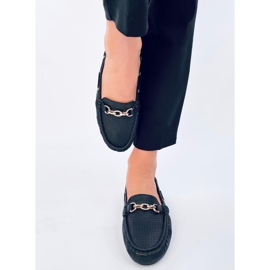 Nisa Black dam loafers svart 1