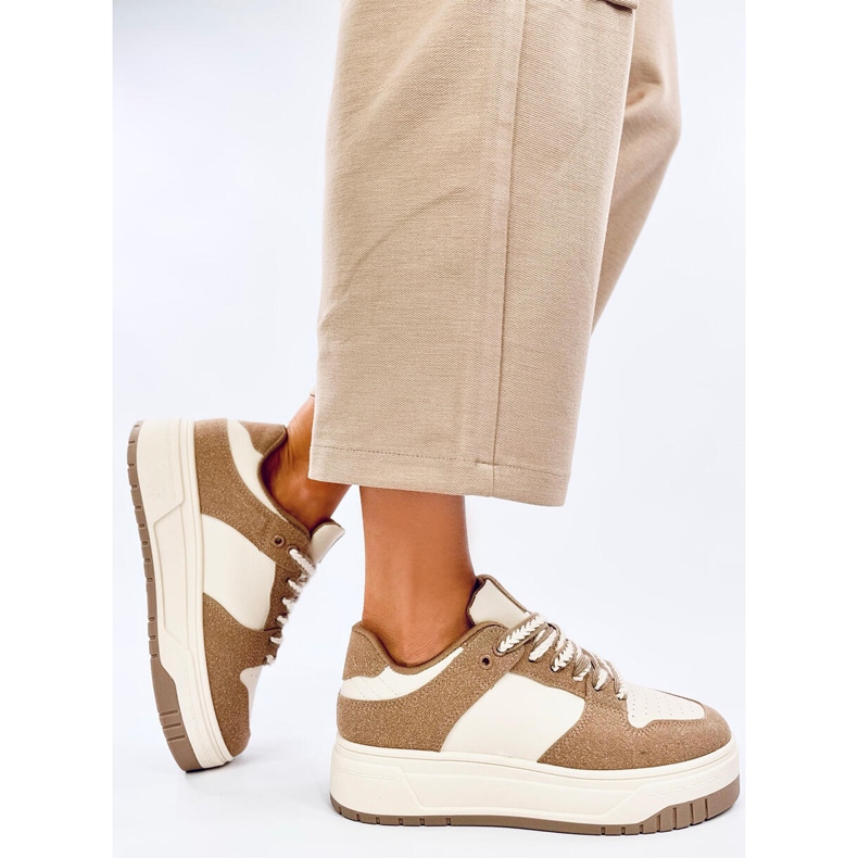 Minors Khaki damsneakers beige 2