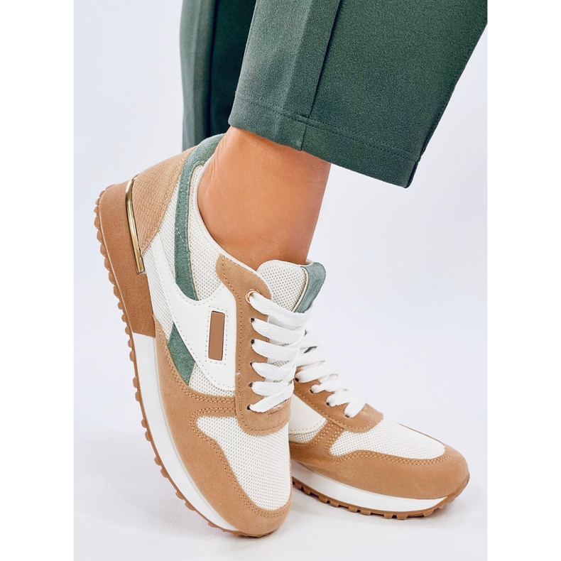 Agassi Beiggreen damsneakers vit 2