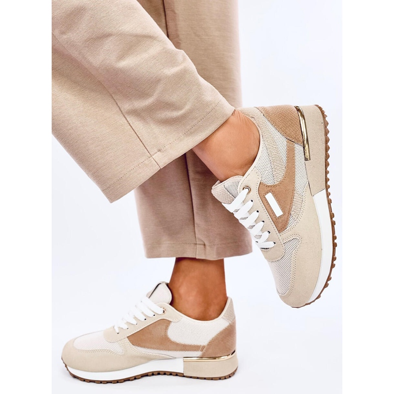 Agassi Beige damsneakers 2