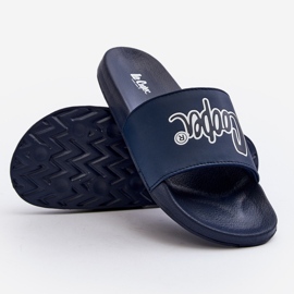 Lee Cooper rutschbanor för män LCW-24-42-2481M Marinblå 2