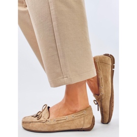 Wards Khaki loafers i mocka beige 2