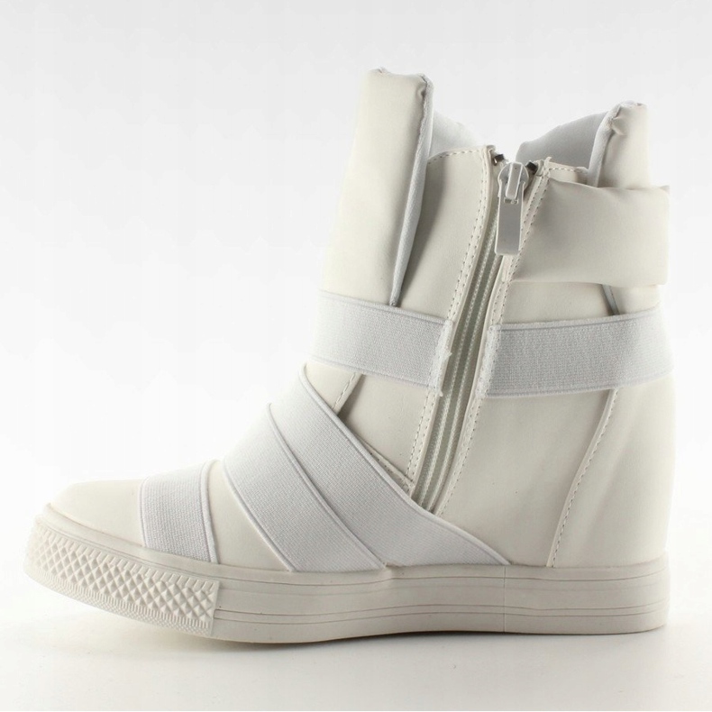 Sneakers med gummiränder AF24 Vit 1