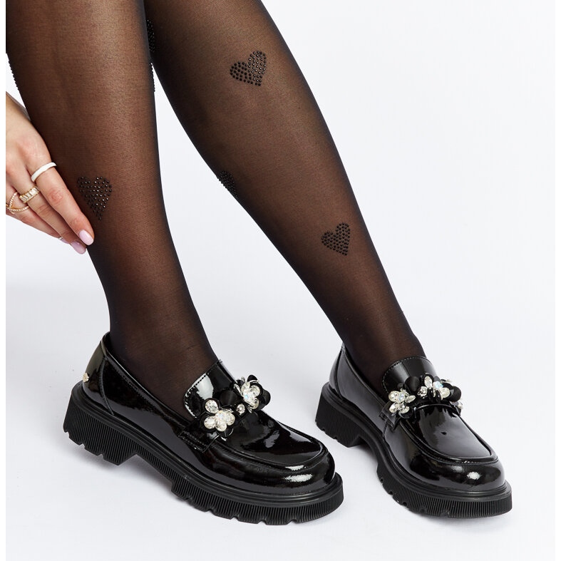 Svarta lackmockasiner Goe NN2N4200 1