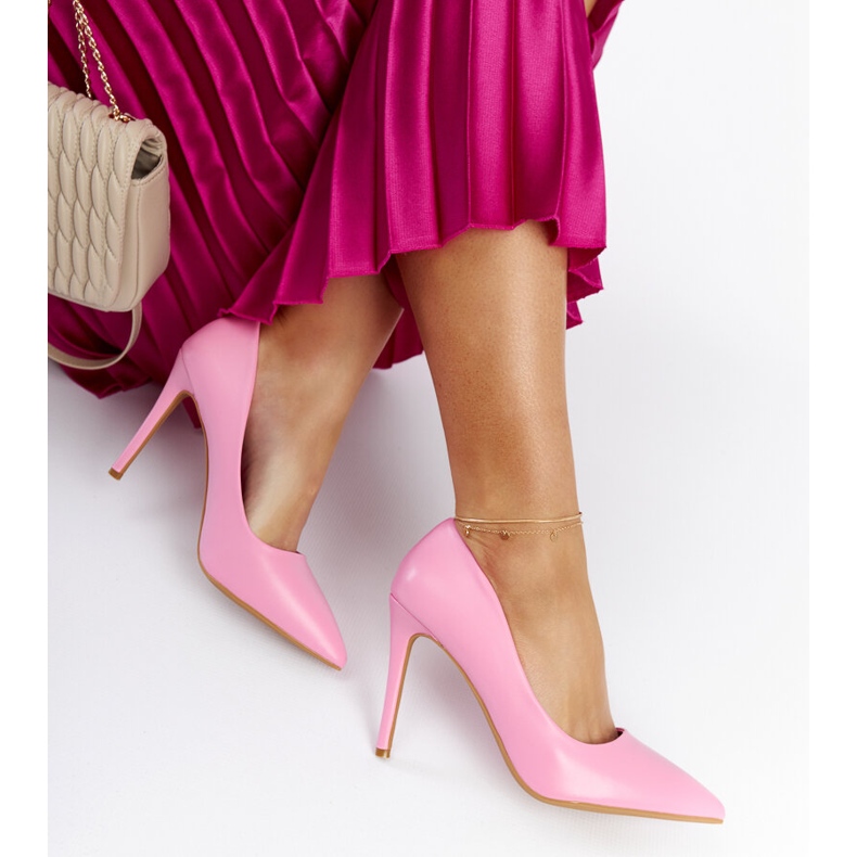 Rosa Tenmile höga klackar 1