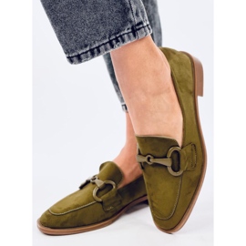 Isidora Gröna loafers för kvinnor 2