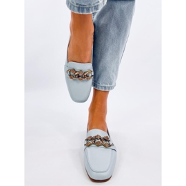 Mallow Blue dam loafers blå 1