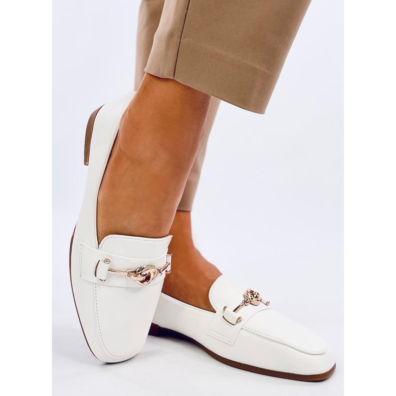 Tansy White dam loafers vit 2