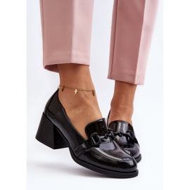 Vinceza Svarta högklackade skor Nireva 1