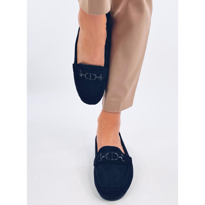 Trabei Navy mockasiner i mocka för kvinnor blå 1
