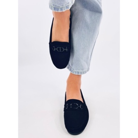 Trabei Svarta mockasiner i mocka för kvinnor 1