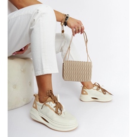 Beige Galdino sneakers 1