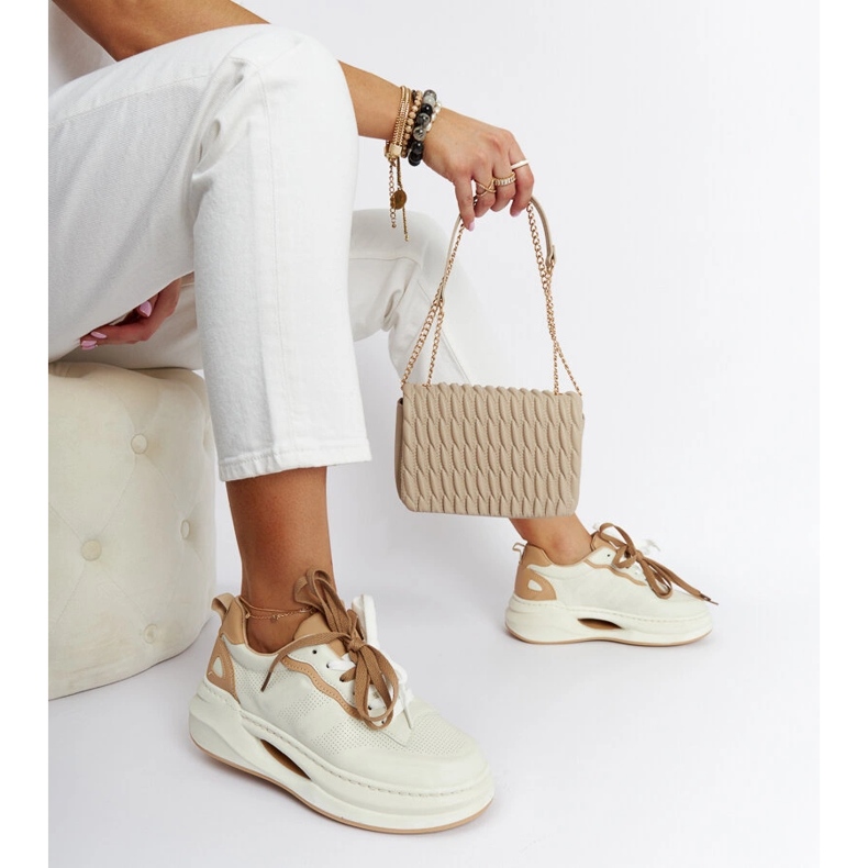 Beige Galdino sneakers 1