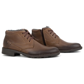 Polbut Isolerade stövlar C16 mörkbruna 2